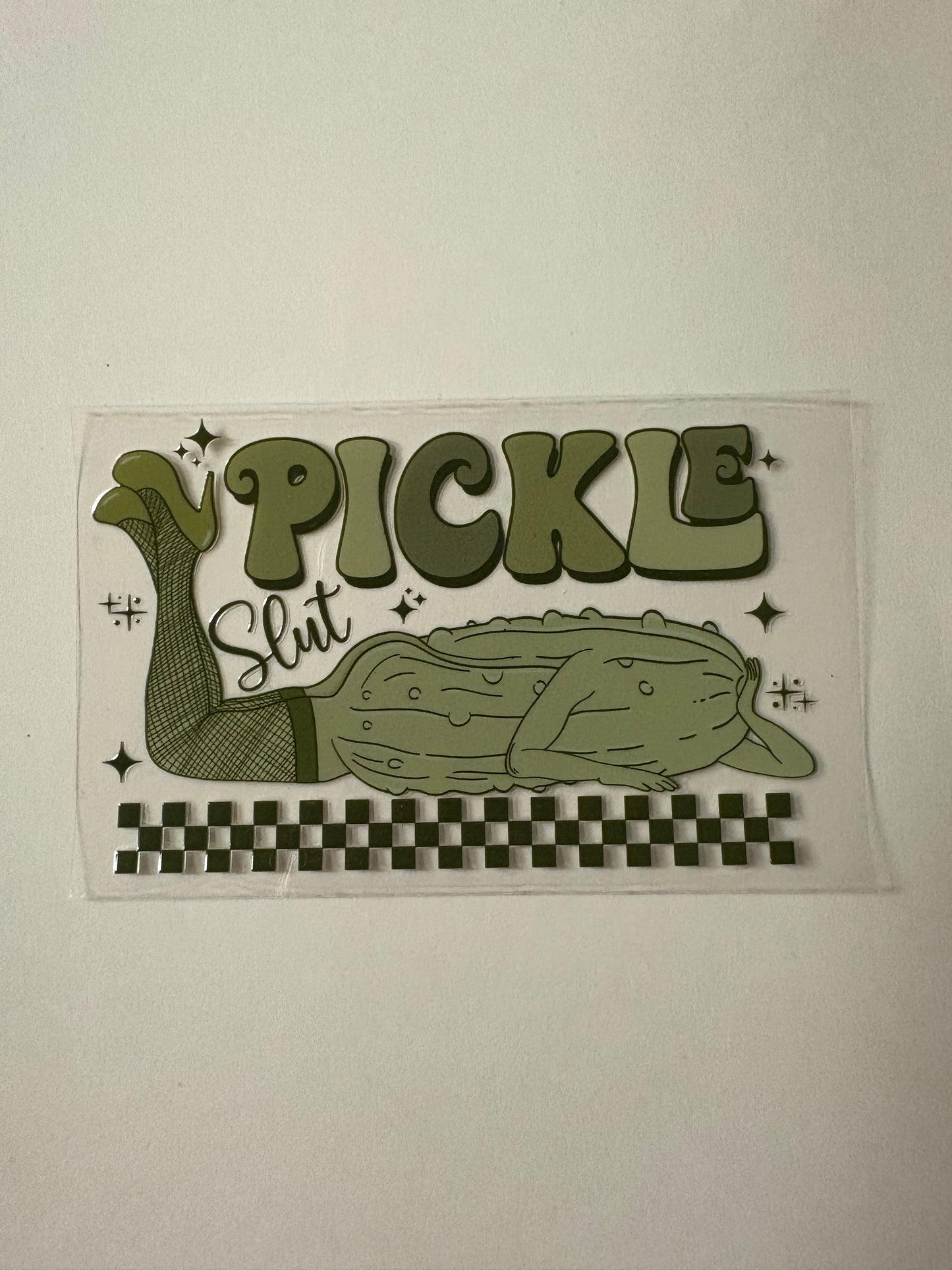 294. Pickle Slut UVDTF Decal