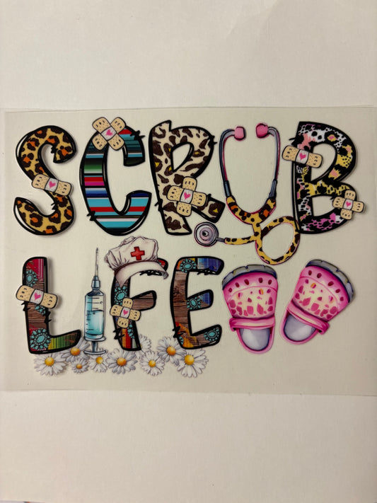 299. Medical UVDTF Decals