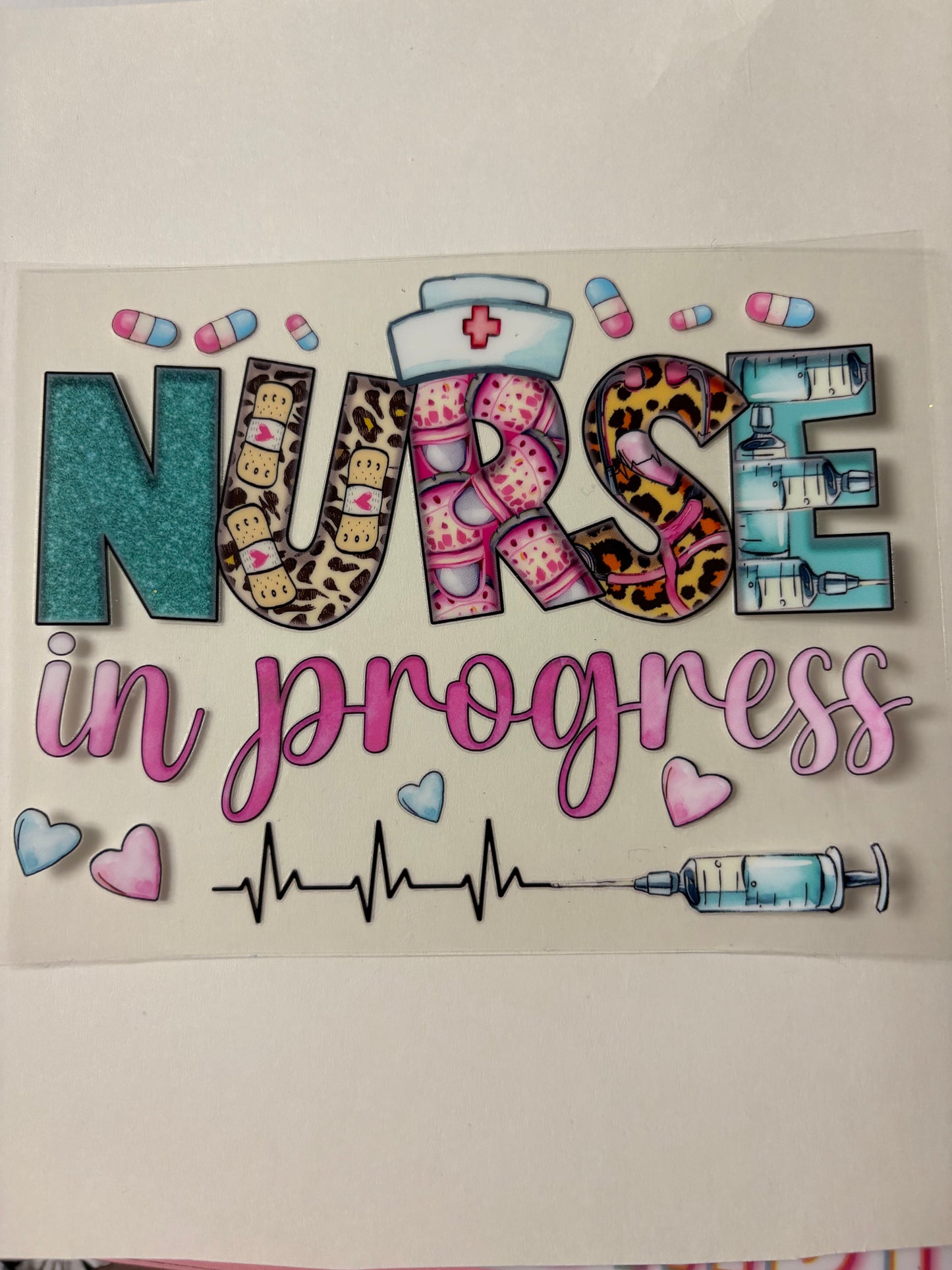 299. Medical UVDTF Decals