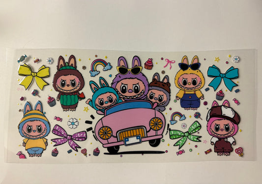 318. Labubu Car UVDTF