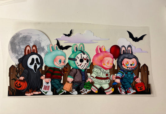 306. Labubu Halloween Horror UVDTF
