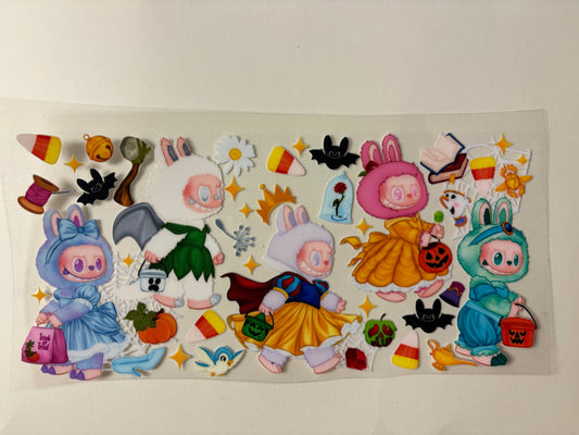 305. Labubu Halloween Princess UVDTF