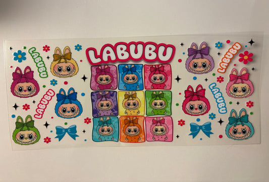 320. Labubu Squares UVDTF