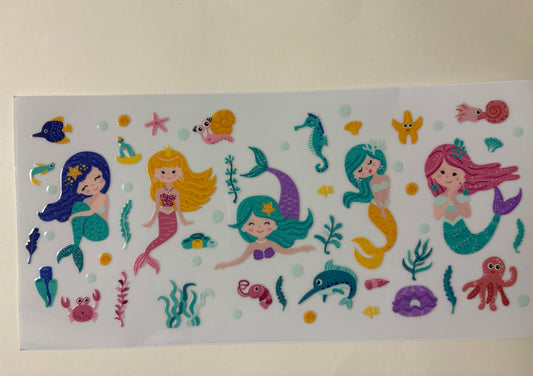 331. Pastel Mermaids UVDTF