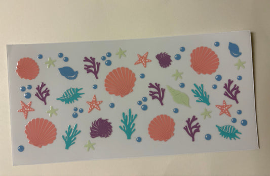 334. Shells and bubbles UVDTF