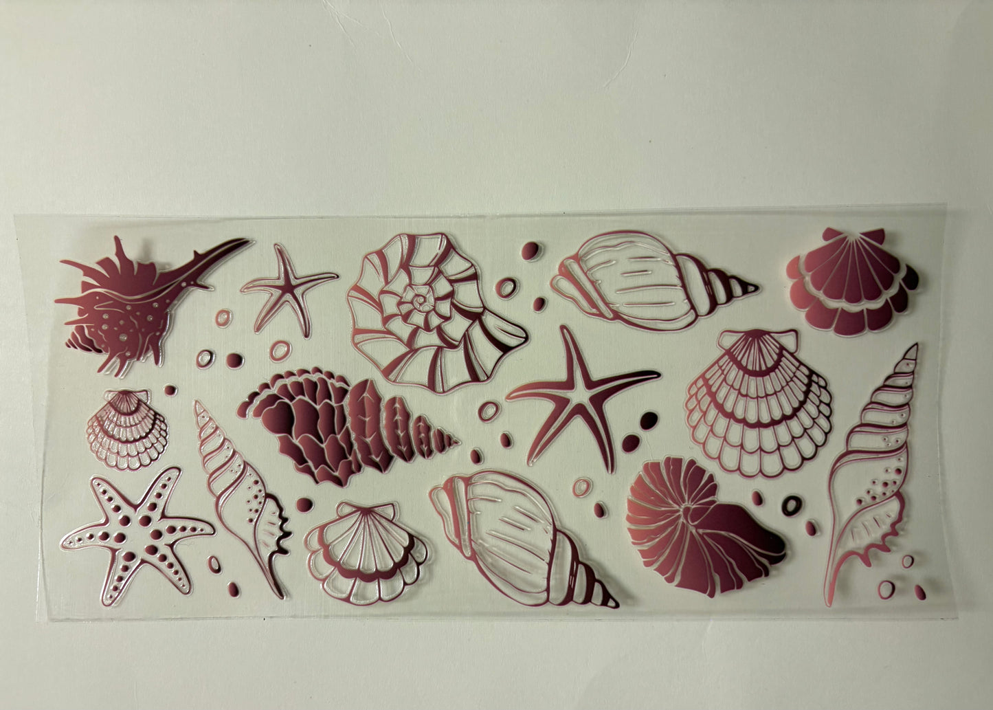 326. Pink Shells UVDTF