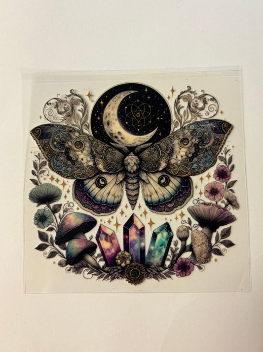 347. Moth Decal