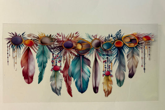 341. Boho Feathers