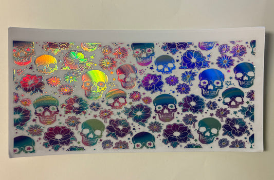 343. Skulls and Flowers