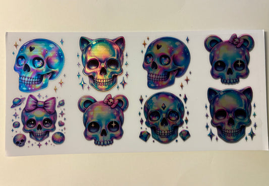 342. Skulls Holographic